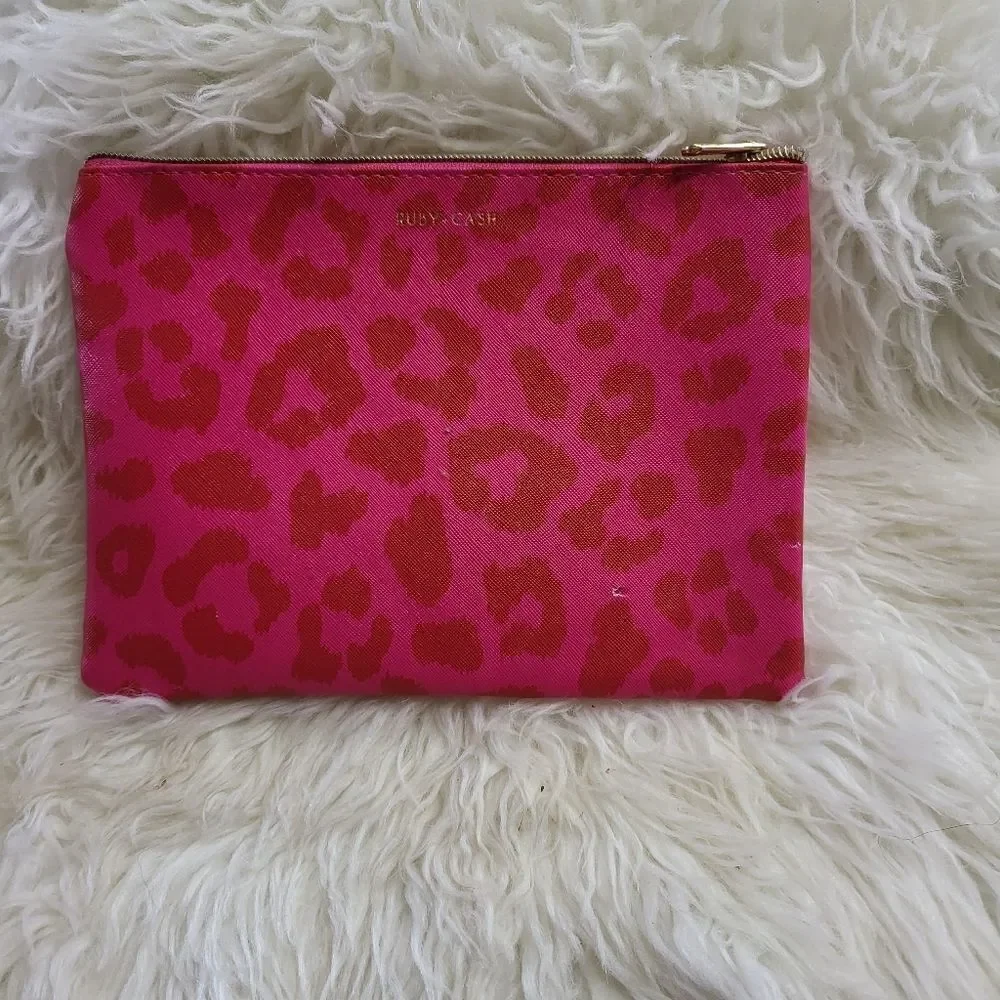 Ruby Cash Pink Red Boss Lady Makeup Cosmetics Case